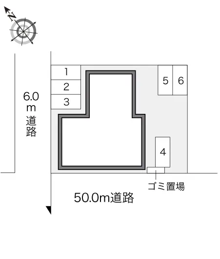 札幌市東区東苗穂六条１丁目 月極駐車場